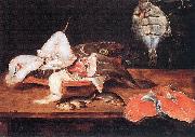 Alexander Adriaenssen Still-Life with Fish oil painting reproduction